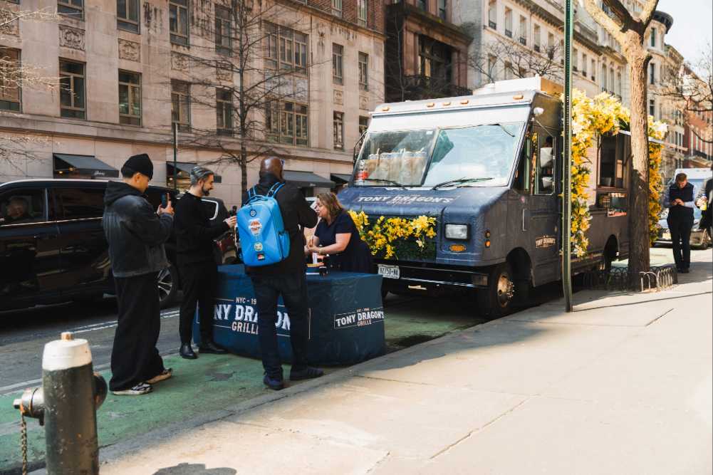 Tony Dragon's Grille NYC Food Truck Vibe
