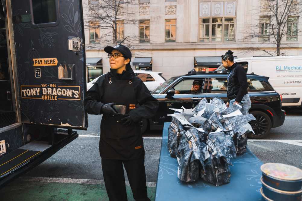 Tony Dragon's Grille NYC Food Truck Vibe