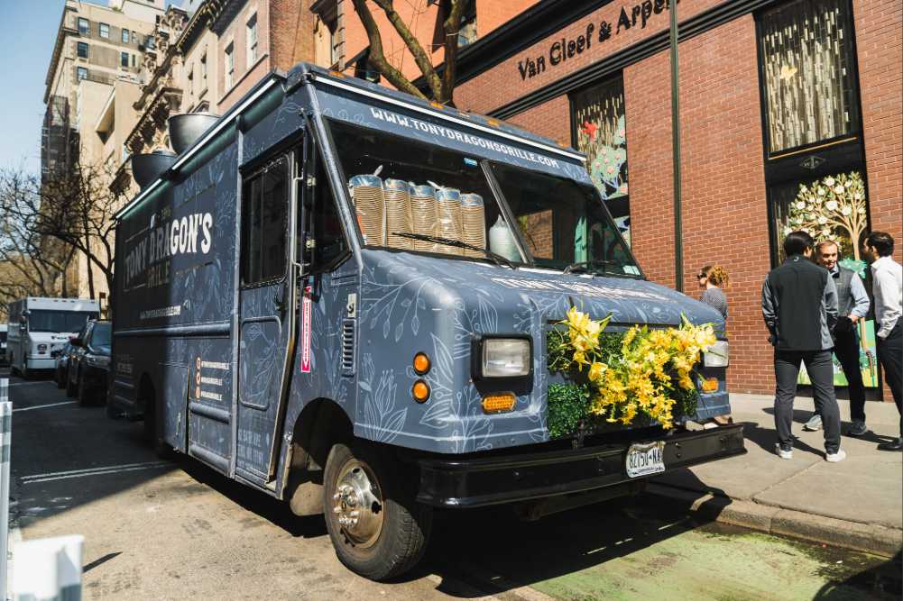 Tony Dragon's Grille NYC Food Truck Vibe